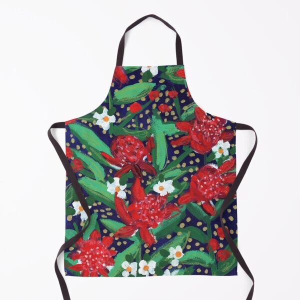Item preview, Ada – midnight Waratah’s Floral designed and sold by SarahHockingArt.