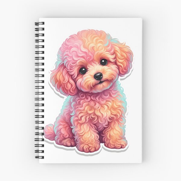 Item preview, Cute Retro Colorful Poodle Puppy Portrait Pop Art designed and sold by IrisByJoVon.
