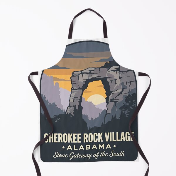 Item preview, Cherokee Rock Village Stone Arch Alabama Sticker Design designed and sold by DetourDgn.