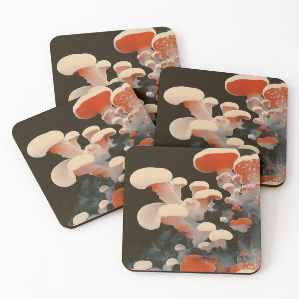 Item preview, Mushroom Toyota Racing Development Trd Botanical Art designed and sold by Patrycjabeauty.