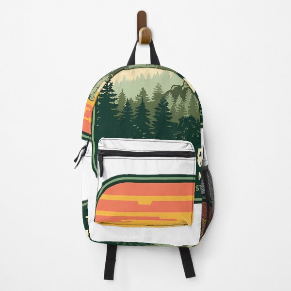 Item preview, Cherokee Rock Village Lookout Mountain Forest Badge Sticker designed and sold by DetourDgn.