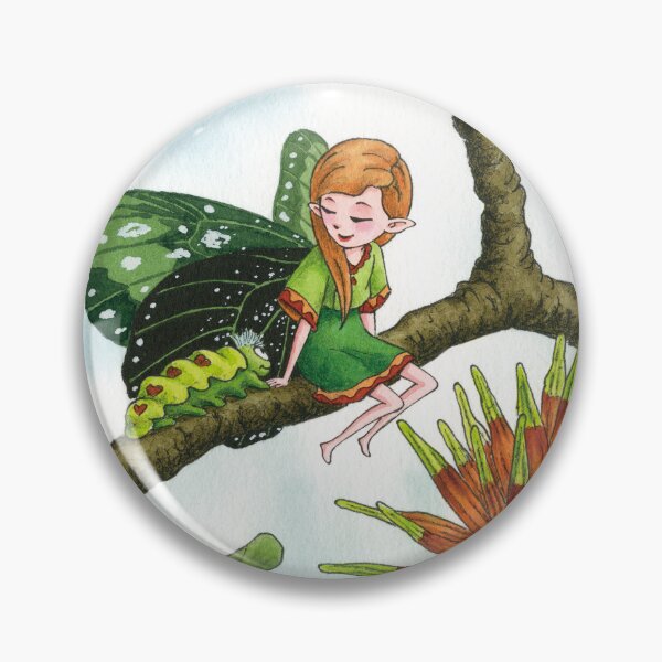 Item preview, December 24th birthday flower Loranthaceae Fairy designed and sold by 366birthflower.