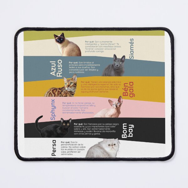 Item preview, Cat Breed Personalities Illustrated Guide designed and sold by Lino_1906.