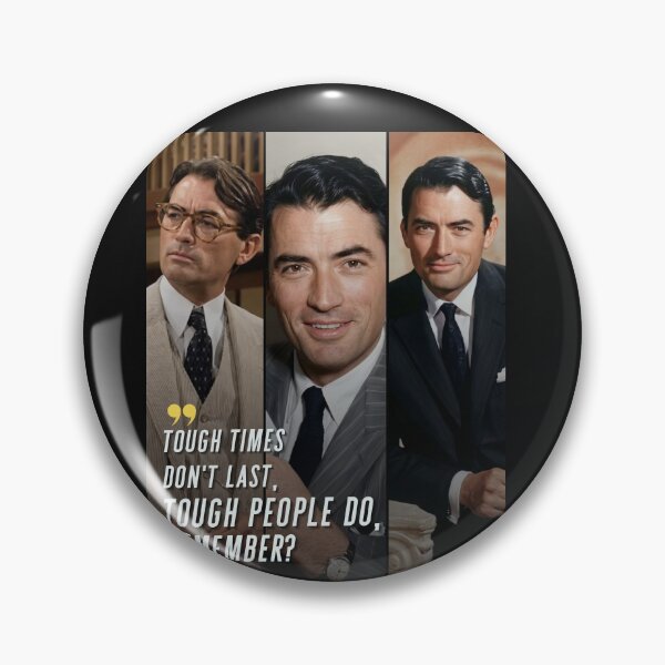 Item preview, Gregory Peck Quote Painted HD Art designed and sold by DiverseDazzle.