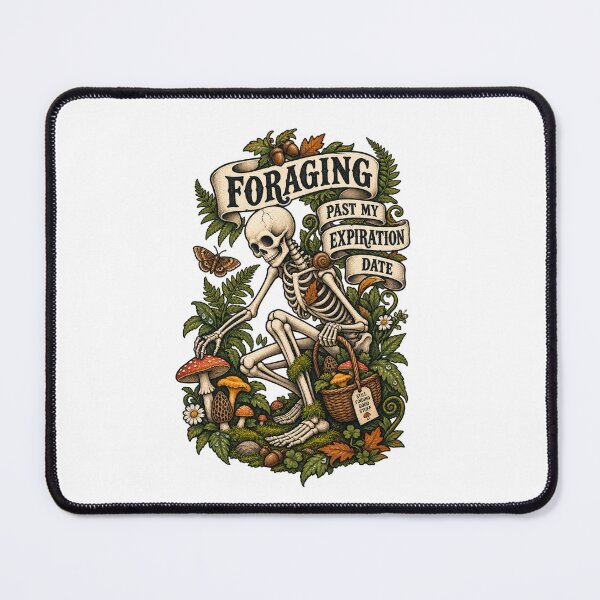 Item preview, Foraging Past My Expiration Date Skeleton designed and sold by Trendy-Artistry.