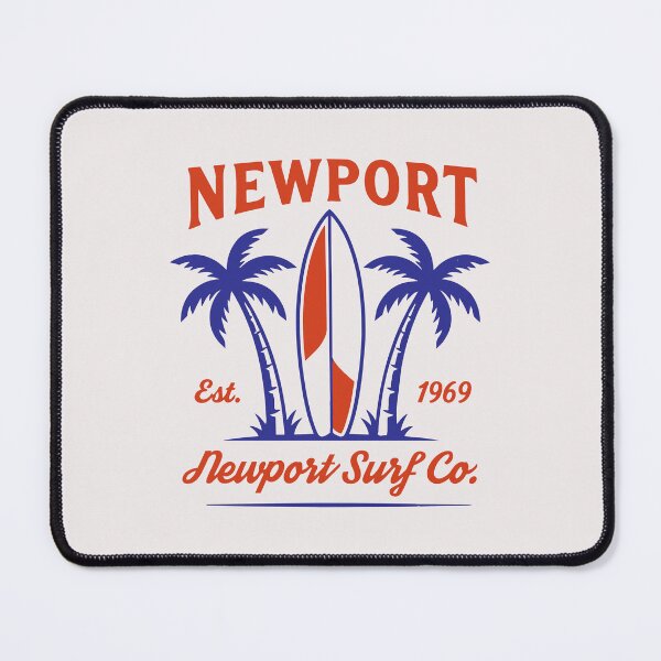 Item preview, Newport Surf Co. Est. 1969 Palm Tree Badge Design designed and sold by NUSA NIPA.
