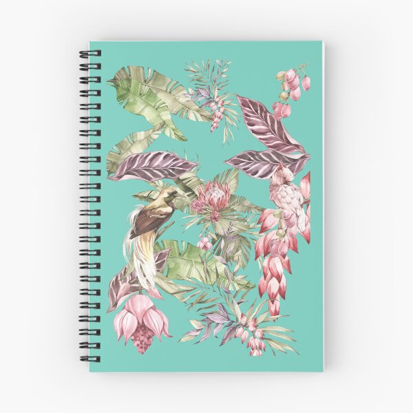 Item preview, Vintage Mood Design Of Tropical Leaves And Exotic Birds designed and sold by JonnaHurmerinta.