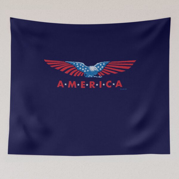 Item preview, America Bald Eagle Red White and Blue designed and sold by paulfriedrich.