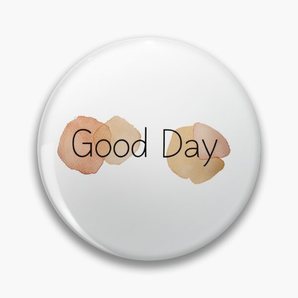 Item preview, Minimalist Good Day Watercolor Typographic Art designed and sold by canvahub.