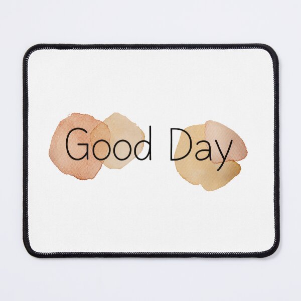 Item preview, Minimalist Good Day Watercolor Typographic Art designed and sold by canvahub.