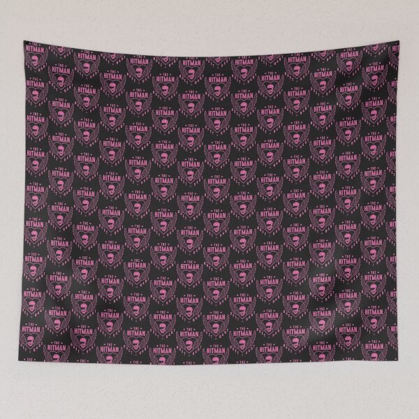 Aperçu de l'œuvre Bret Hart The Hitman Color Skull | Limited Edition créée et vendue par LeShopdeMus.