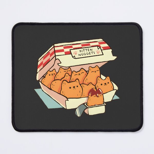 Item preview, Kitten Nuggets Fast Food Cat By Tobe Fonseca | ⭐⭐⭐⭐⭐ designed and sold by tizzak.