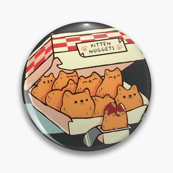 Item preview, Kitten Nuggets Fast Food Cat By Tobe Fonseca | ⭐⭐⭐⭐⭐ designed and sold by tizzak.