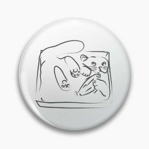 Item preview, Playful Kitten Wiggling in Tray designed and sold by reksitawardani.