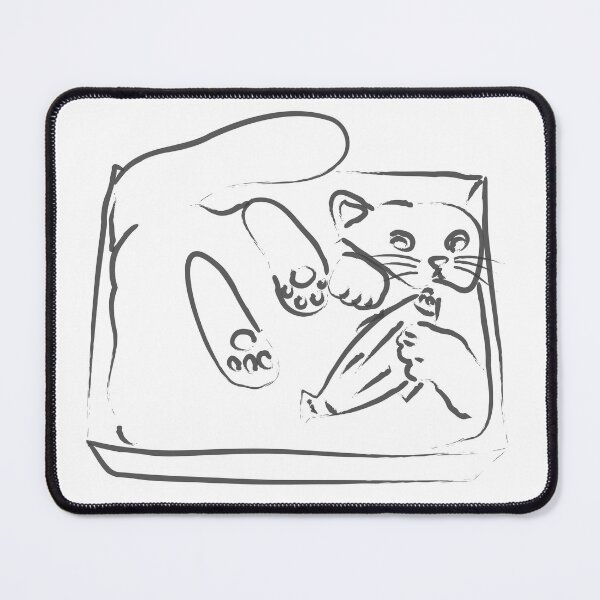 Item preview, Playful Kitten Wiggling in Tray designed and sold by reksitawardani.
