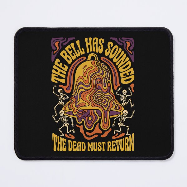 Item preview, The Bell Has Sounded - Psychedelic Skeleton Art designed and sold by SplashTastic.