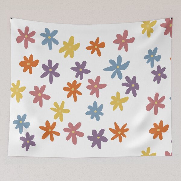 Item preview, Flower pattern designed and sold by Line & Tide.