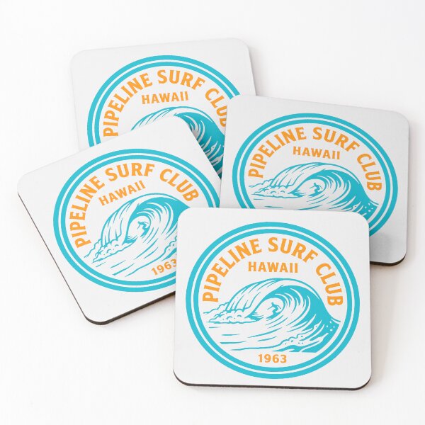 Item preview, Pipeline Surf Club Hawaii 1963 Wave Badge designed and sold by NUSA NIPA.