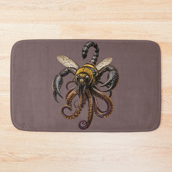 Item preview, Venomous Bee Scorpion Hybrid - Fantasy Insect Mashup designed and sold by Mementoo.
