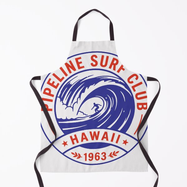 Artikelvorschau, Pipeline Surf Club Hawaii Banner Wave Badge entworfen und verkauft von NUSA NIPA.