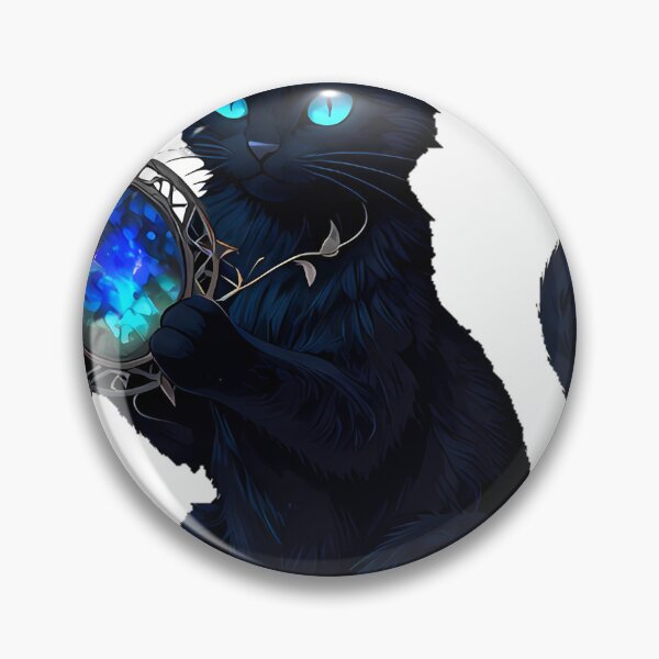Item preview, Gothic Labradorite Cat Arcane Talisman designed and sold by IllumeInk.