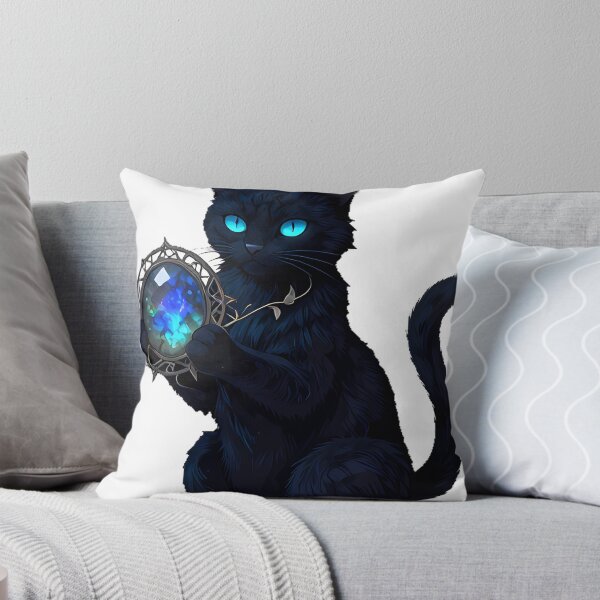 Item preview, Gothic Labradorite Cat Arcane Talisman designed and sold by IllumeInk.