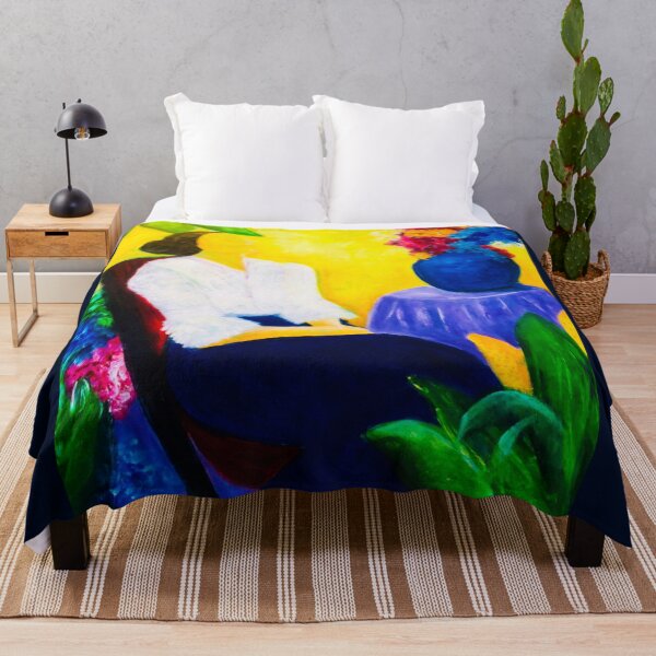 Item preview, Quiet Moments in a Tropical Garden designed and sold by Nikkiart24.redbubble.com.