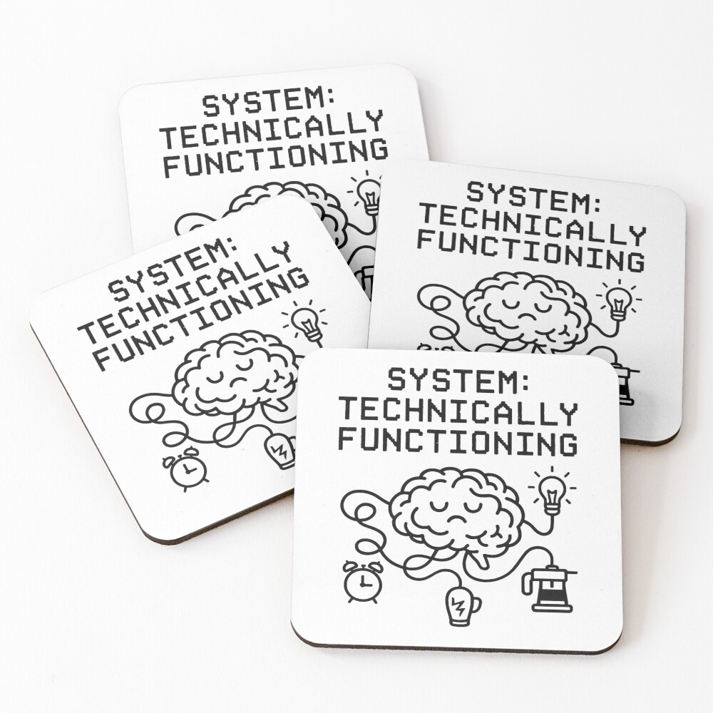 Item preview, Coasters (Set of 4) designed and sold by AlphaPODMonkey.