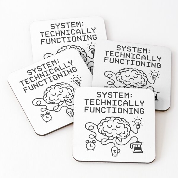 Item preview, System Technically Functioning designed and sold by AlphaPODMonkey.
