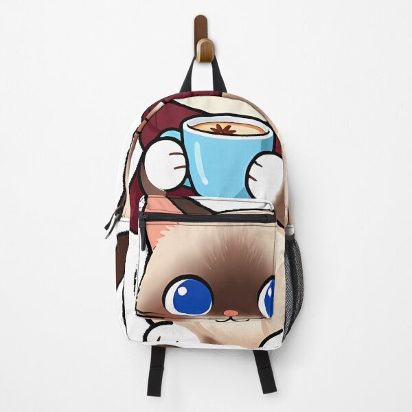 Item preview, Cute Birman Cat with Vanilla Chai Latte Icon designed and sold by pumsquare.