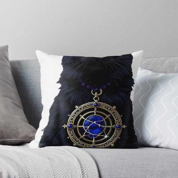 Item preview, Gothic Lapis Lazuli Cat Celestial Astrolabe designed and sold by IllumeInk.