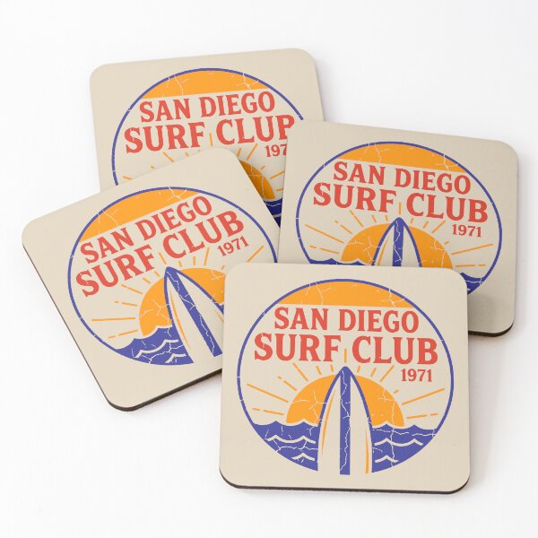 Item preview, San Diego Surf Club 1971 Sunburst Badge designed and sold by NUSA NIPA.