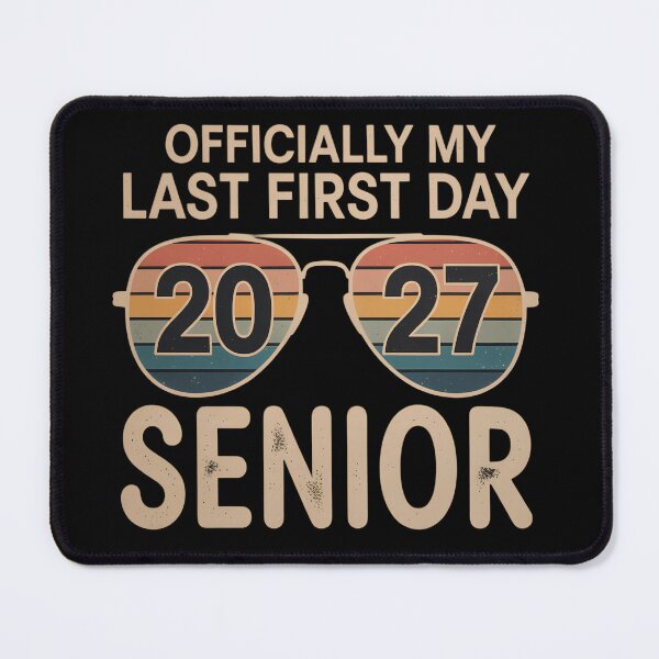 Item preview, Officially My Last First Day 2027 Senior Graduation Sunglasses designed and sold by Zizo-DR44.