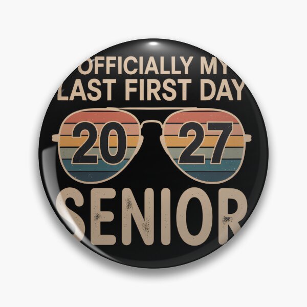 Item preview, Officially My Last First Day 2027 Senior Graduation Sunglasses designed and sold by Zizo-DR44.
