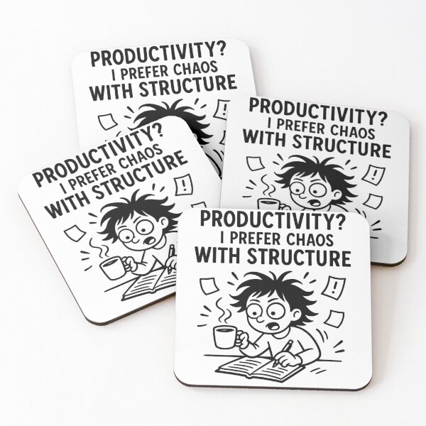 Item preview, Productivity I Prefer Chaos With Structure designed and sold by AlphaPODMonkey.