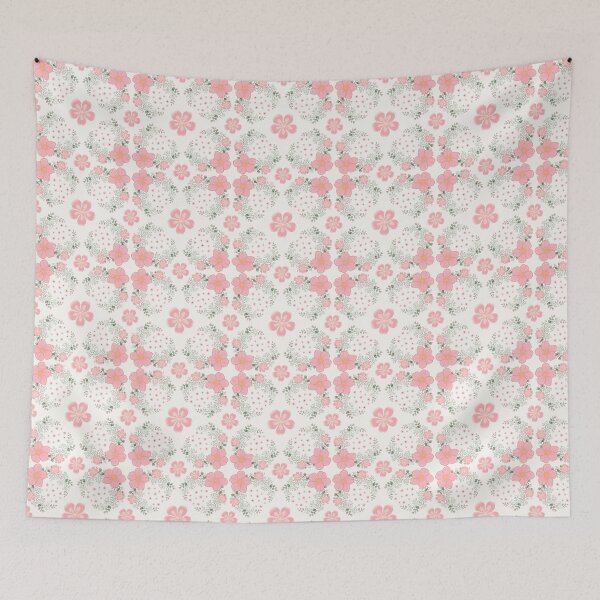 Item preview, Pink Floral Seamless Pattern designed and sold by Flare-shiningray.