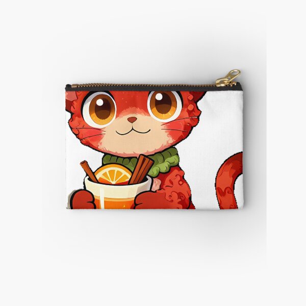 Item preview, Cute Devon Rex Cat with Spiced Apple Cider Icon designed and sold by pumsquare.
