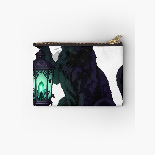 Item preview, Gothic Emerald Cat Necromancy Lantern designed and sold by IllumeInk.