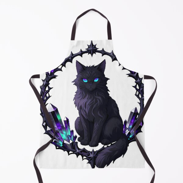 Item preview, Gothic Fluorite Cat Crystal Cluster designed and sold by IllumeInk.