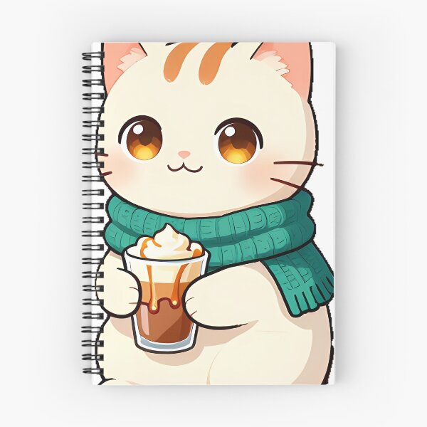 Item preview, Cute Turkish Van Cat with Caramel Macchiato Icon designed and sold by pumsquare.