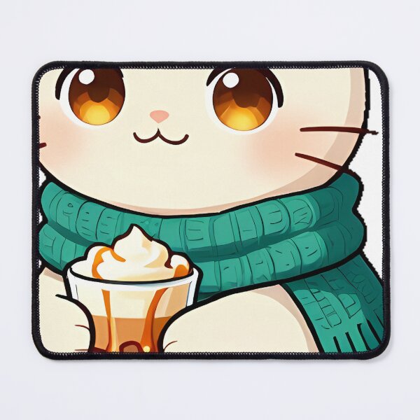 Item preview, Cute Turkish Van Cat with Caramel Macchiato Icon designed and sold by pumsquare.