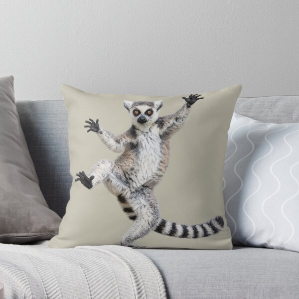 Item preview, Ring-Tailed Lemur Dancing designed and sold by Poplartree.