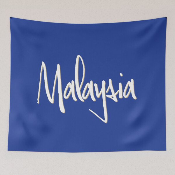 Item preview, MALAYSIA personalized type design designed and sold by CharlottePlaceArt.