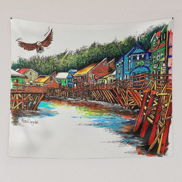 Item preview, Creek Street Ketchikan designed and sold by ROB51.