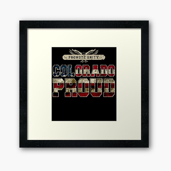 Item preview, Colorado Proud Promote Unity Proud Strong Awesome Design Gift designed and sold by djpraxis.