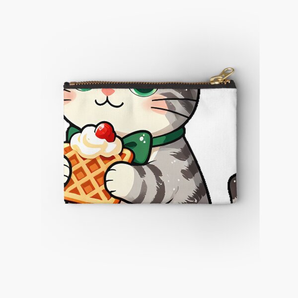 Item preview, Cute American Shorthair Cat with Belgian Waffle Icon designed and sold by pumsquare.