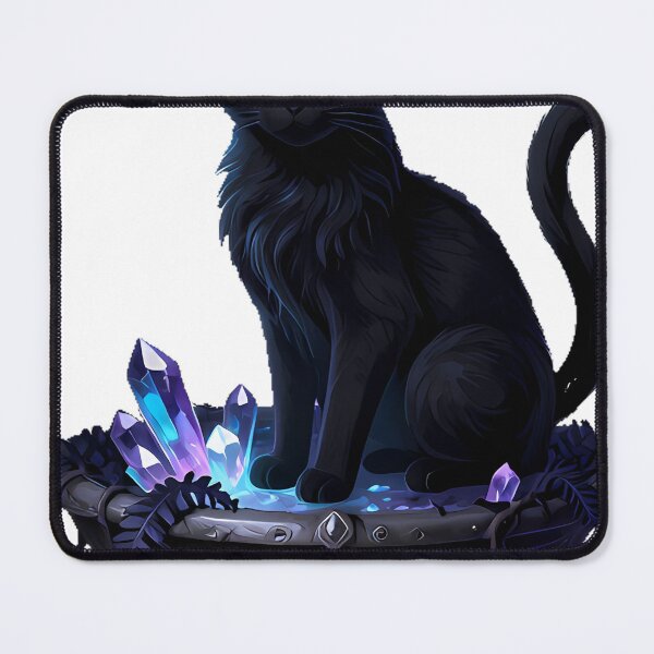 Item preview, Gothic Aquamarine Cat Ghost Water Font designed and sold by IllumeInk.