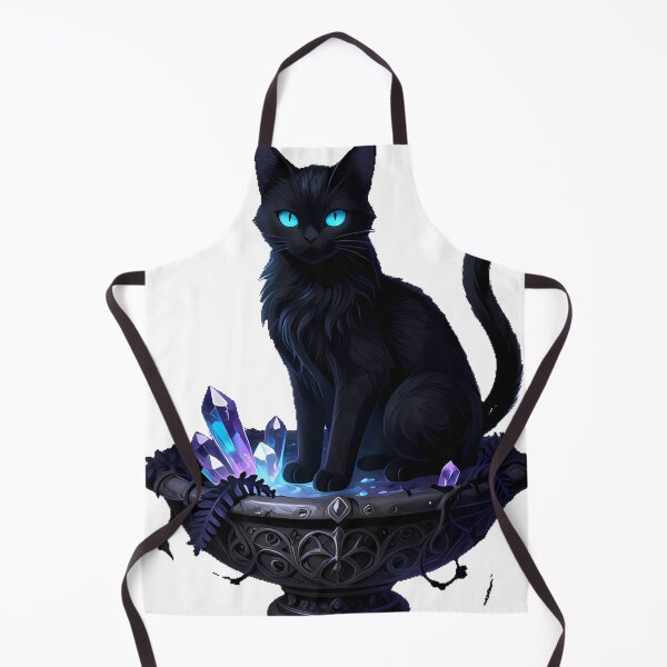 Item preview, Gothic Aquamarine Cat Ghost Water Font designed and sold by IllumeInk.