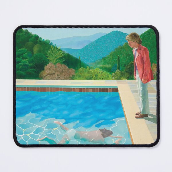 Item preview, David Hockney - Pool with Two Figures designed and sold by AllenReynolds.