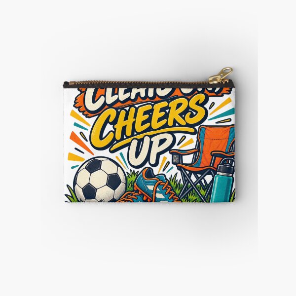 Item preview, Cleats On Cheers Up Soccer Family Art designed and sold by CheerfulNest.
